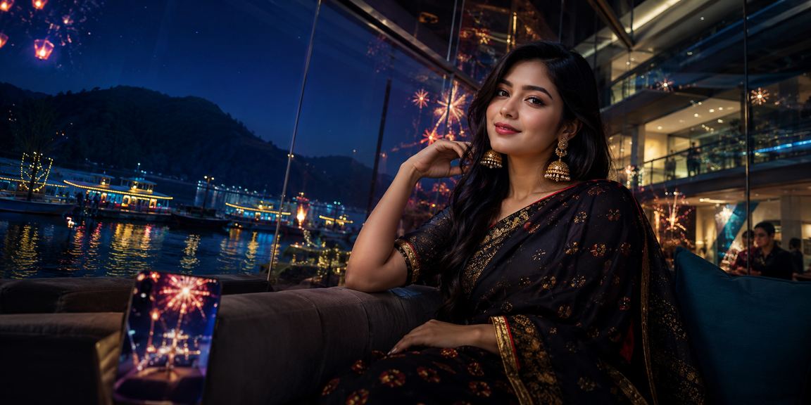 রাঙামাটিতে বাংলাদেশি মডেল মোবাইলে ক্যাসিনো বেটিং উপভোগ করছেন
